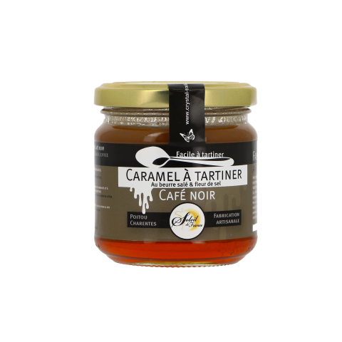 Caramel à tartiner Café noir 220g