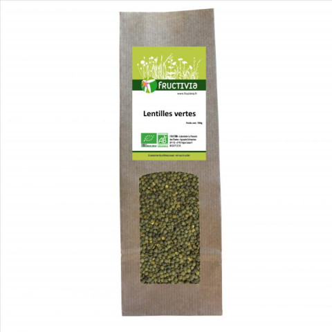 Lentilles vertes bio* 700g