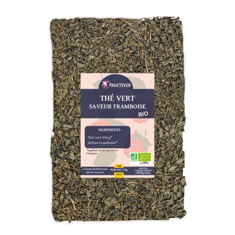 Thé vert Saveur Framboise 