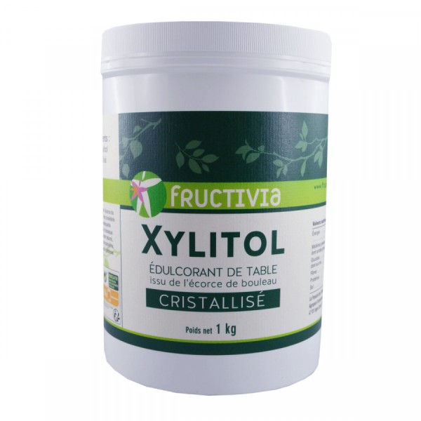 Xylitol, sucre cristallisé - Offre 3 x 1kg