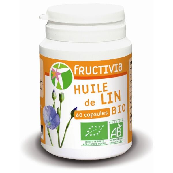 60 capsules huile de lin bio