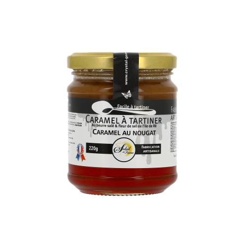 Caramel à tartiner Nougat 220g