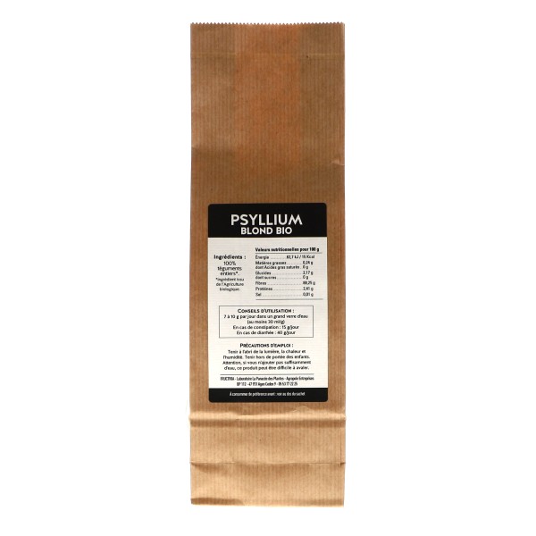 Psyllium blond bio 200 g- Fructivia