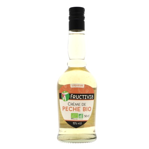 Crème de Pêche bio - 50 cl