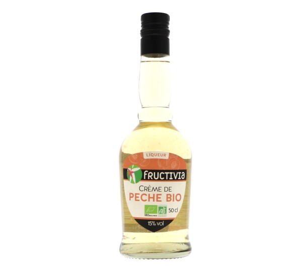 Crème de Pêche bio - 50 cl