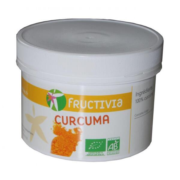 Curcuma poudre bio 150g FRUCTIVIA