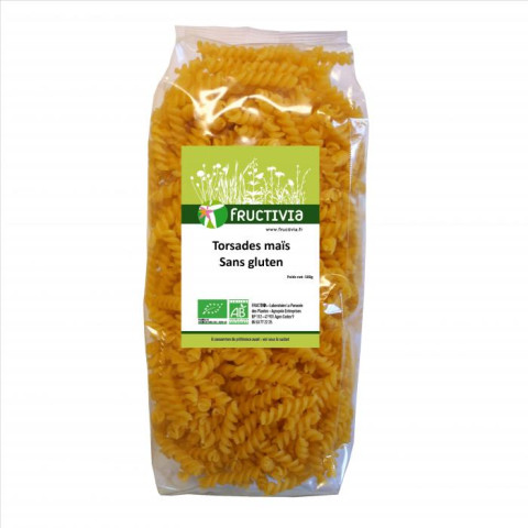 Torsades maïs sans gluten bio* 500g