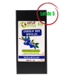 Lot de 5 - Chocolat Noir BIO Myrtilles Sans Sucres Ajoutés (au Xylitol) - 5 x 70 g - Natur\'Attitud