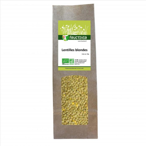 Lentilles blondes bio* 700g