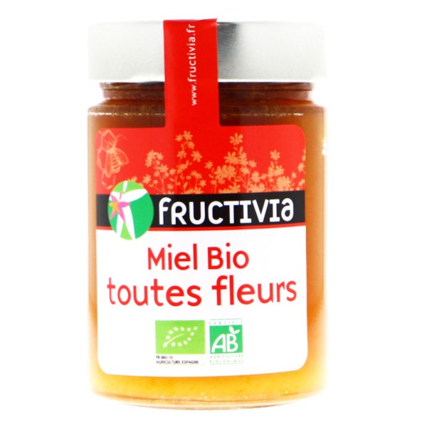 Miel toutes fleurs bio 450g