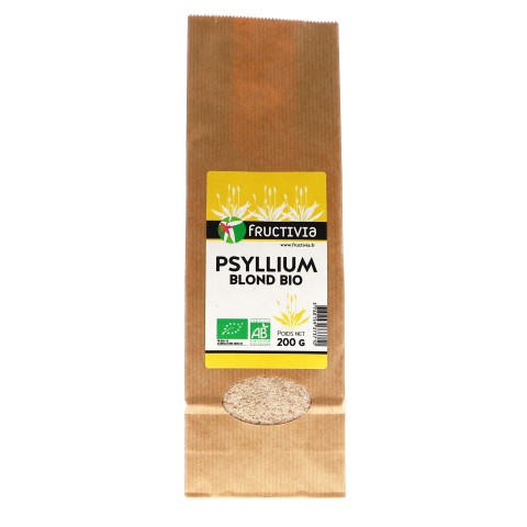 Psyllium blond bio 200 g- Fructivia