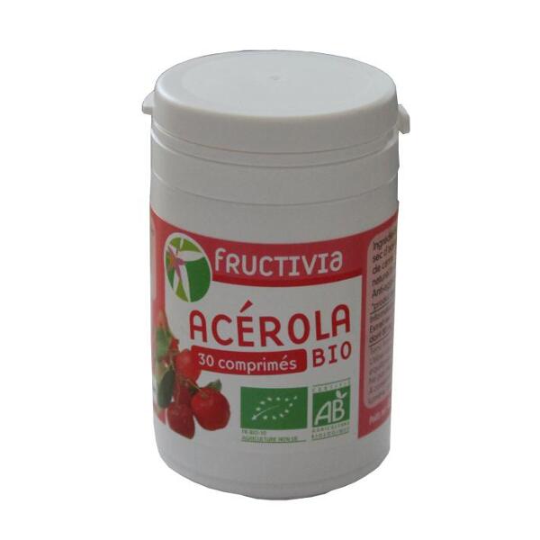 Acérola bio fructivia - 30 comprimés