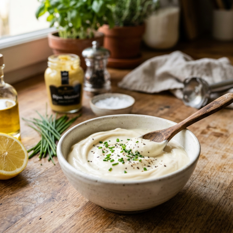 Mayonnaise maison sans œuf