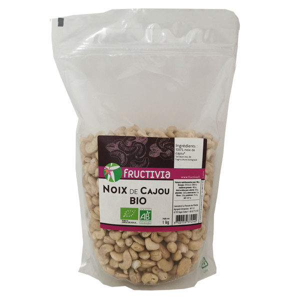 NOIX DE CAJOU BIO* SACHET 1KG