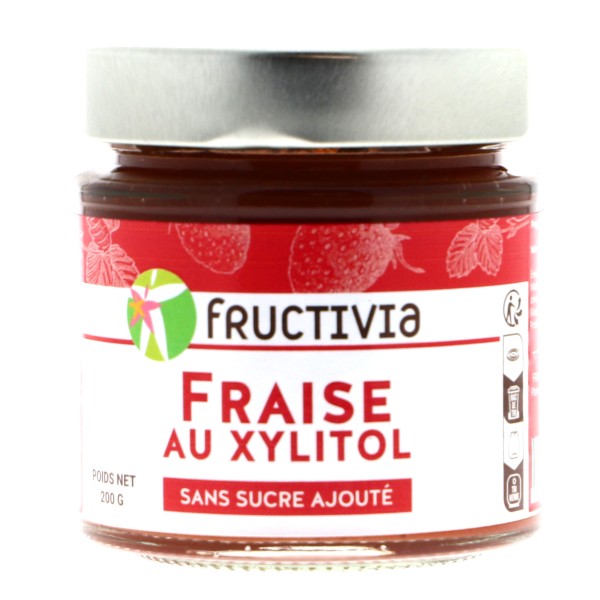 Confiture Fraise au xylitol - 200 g