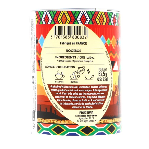 Rooibos Nature Bio - 25 infusettes