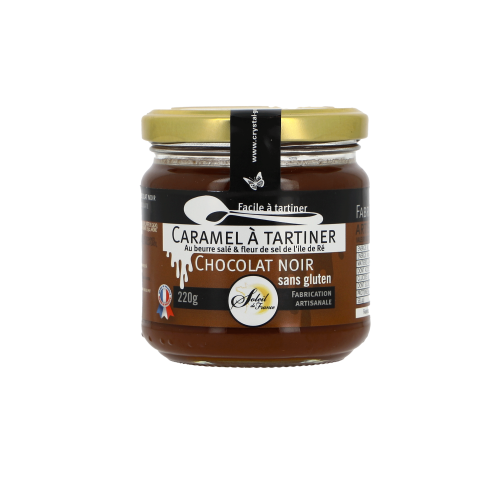Caramel à tartiner Chocolat noir 220g