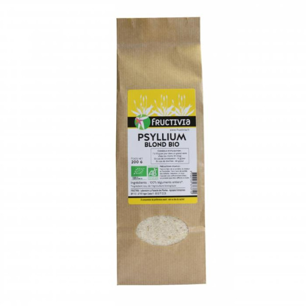 Psyllium blond bio 200 g- Fructivia