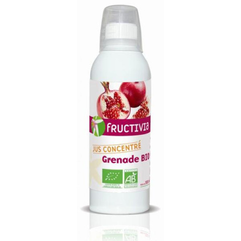 JUS DE GRENADE CONCENTRE 100 % - CERTIFIE BIO - 500 ml - 