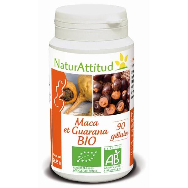maca guarana bio 90 gélules naturattitud
