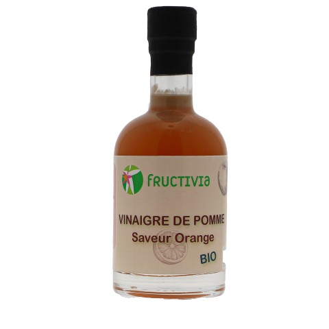 Vinaigre de Pomme Bio Saveur Orange 25cl