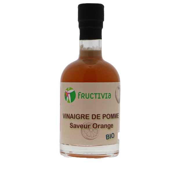 Vinaigre de Pomme Bio Saveur Orange 25cl