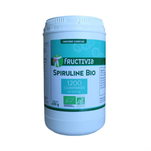 Spiruline Bio 1200 comprimés 500mg