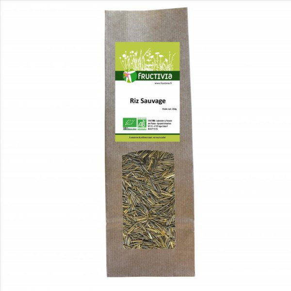 Riz sauvage bio* 250g