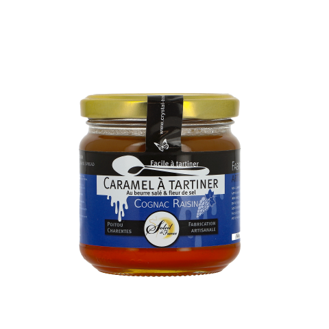 Caramel à tartiner Cognac raisin 220g