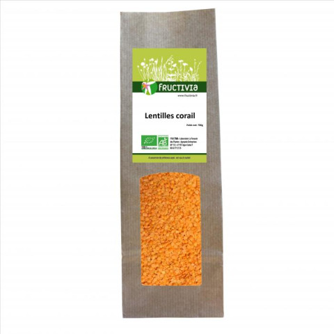Lentilles corail bio* 700g