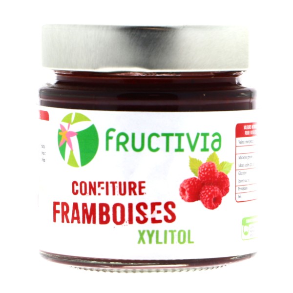 Confiture Framboise au xylitol - 200 g