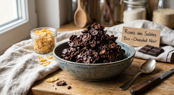 Roses des sables au chocolat noir Bio