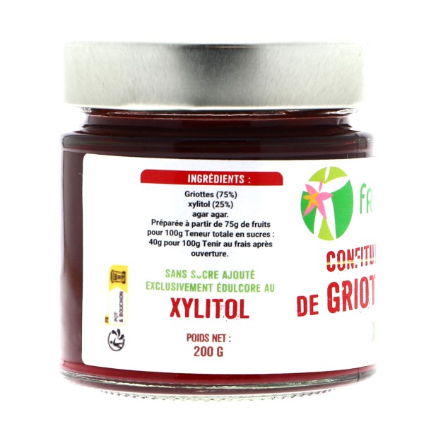 Confiture Griotte au xylitol - 200 g