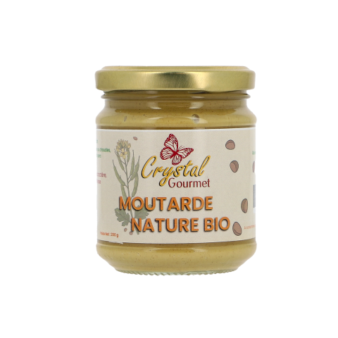 Moutarde nature Bio 200g