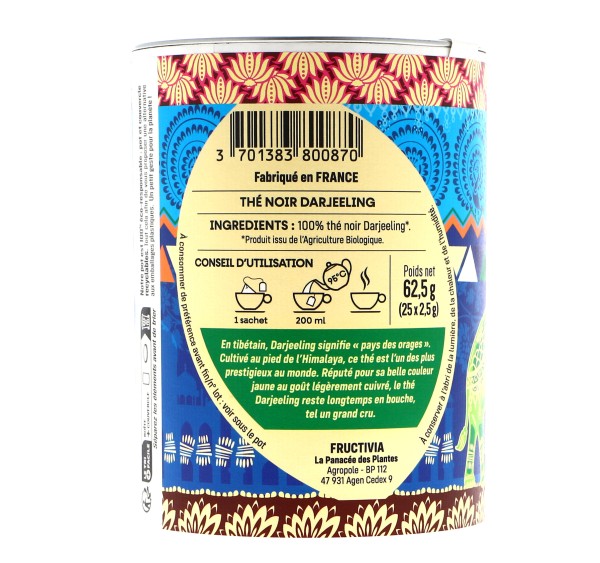 Thé Noir Darjeeling Bio - 200 g