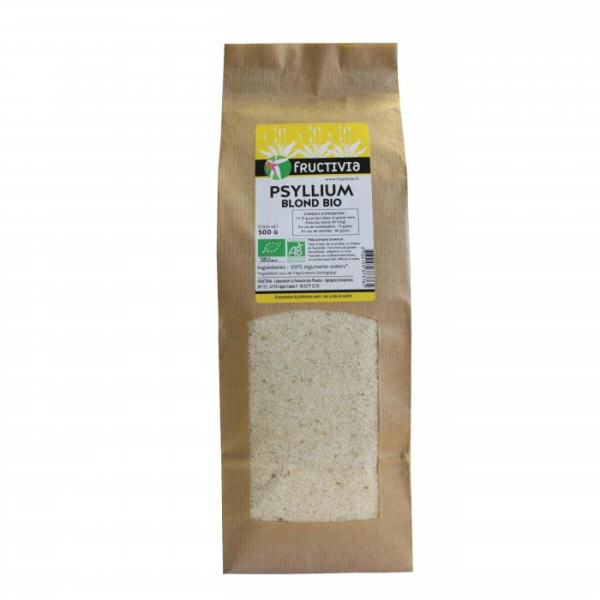 Psyllium blond bio 500g - Fructivia