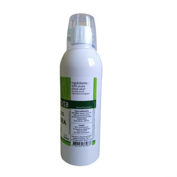Pur gel d\'aloé véra bio 500ml