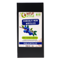 Lot de 10 - Chocolat Noir BIO Myrtilles Sans Sucres Ajoutés (au Xylitol) - 10 x 70 g - Natur\'Attitud