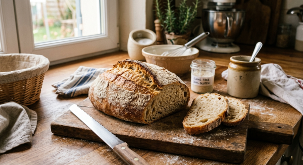 Pain frais maison sans gluten