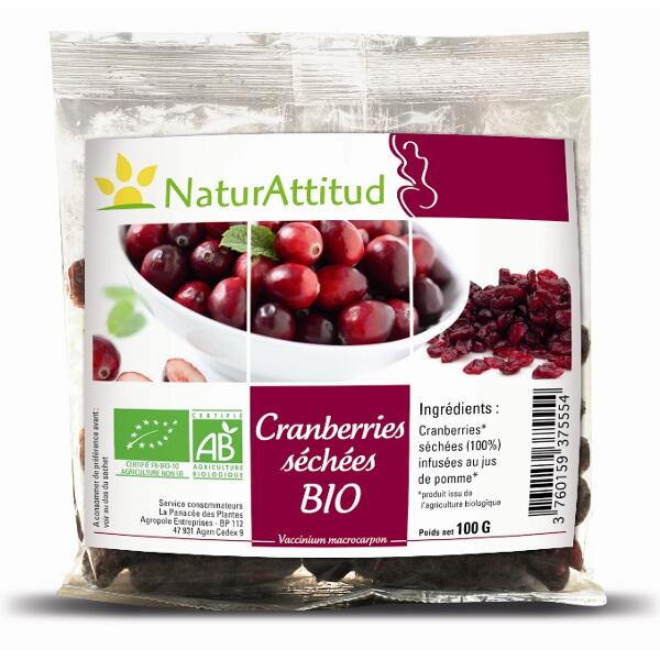 cranberries séchées bio naturattitud