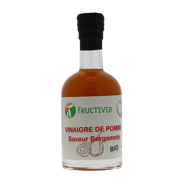Vinaigre de Pomme Bio Saveur Bergamote