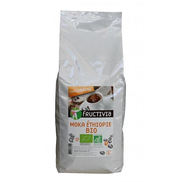 Café moka Ethiopie bio en grains - Fructivia