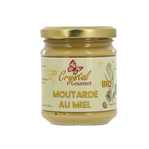 Moutarde au Miel Bio 200g