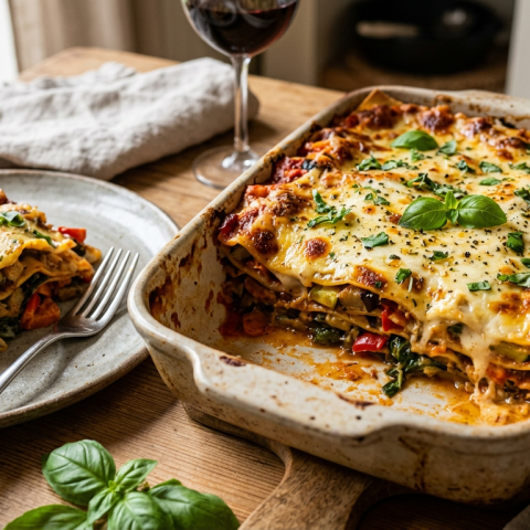 Lasagnes végétariennes au sarrasin sans gluten