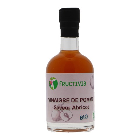 Vinaigre de Pomme Bio Saveur Abricot 25cl