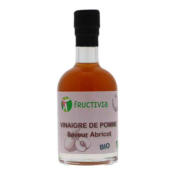 Vinaigre de Pomme Bio Saveur Abricot 25cl