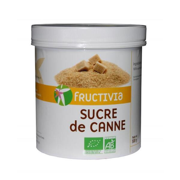 SUCRE DE CANNE ROUX BIO (500G) - FRUCTIVIA