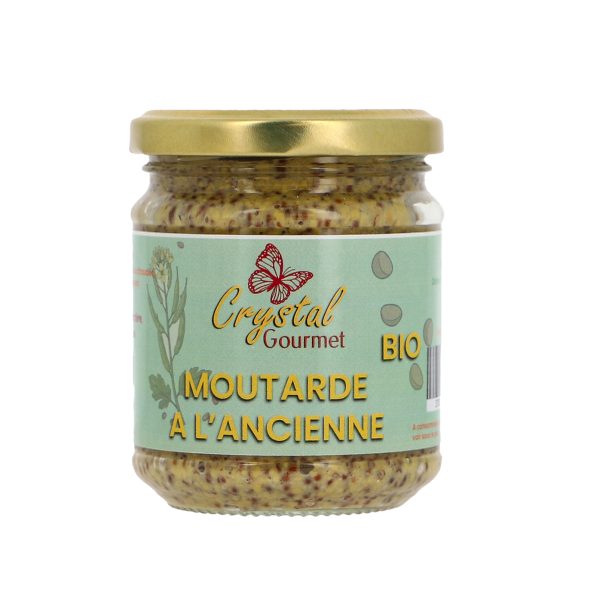Moutarde à l\'ancienne Bio 200g