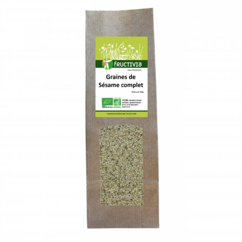 Graines de sésame complet bio* 500g