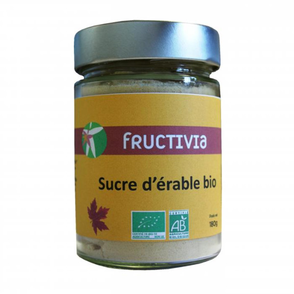 Sucre d'érable bio* 180g